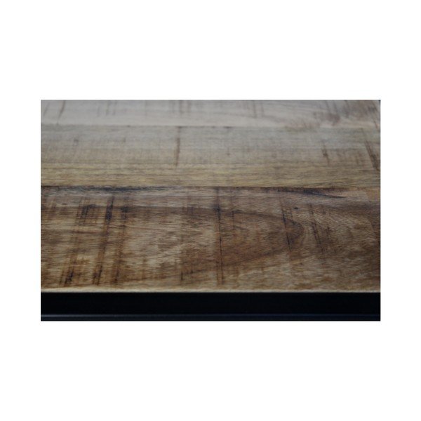 Библиотека за книги от необработен махагон HSM collection Levels, височина 80 cm - HSM collection-image-3