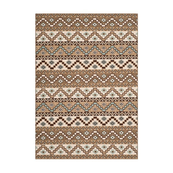 Кафяв килим за открито Una, 90 x 150 cm - Safavieh