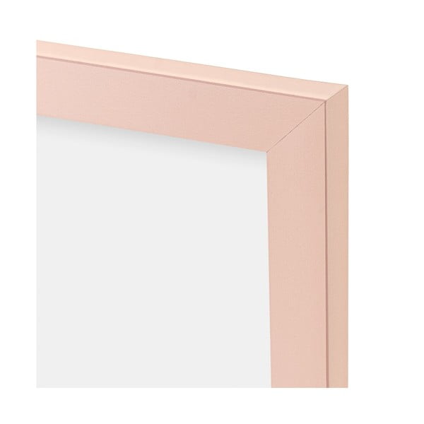 Светлорозова пластмасова рамка за стена 34x44 cm  -image-2
