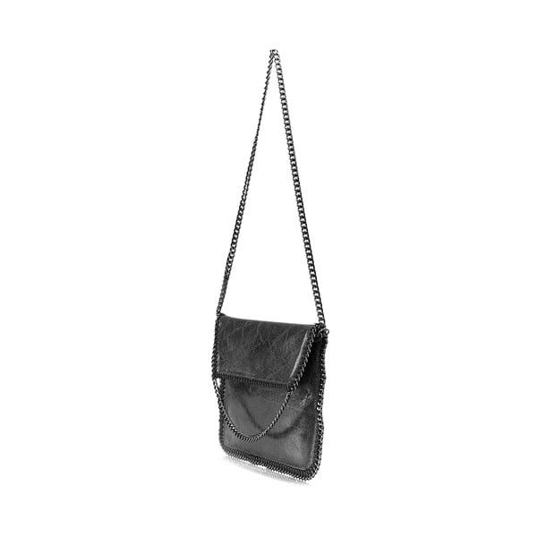 Kožená kabelka Lisa Minardi 109 Black-image-1