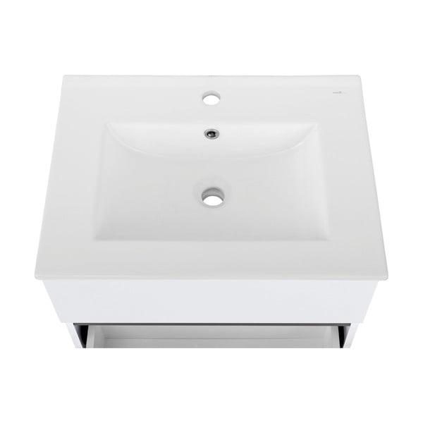 Бял стенен шкаф без мивка 60x52 cm Wisla – Støraa-image-1