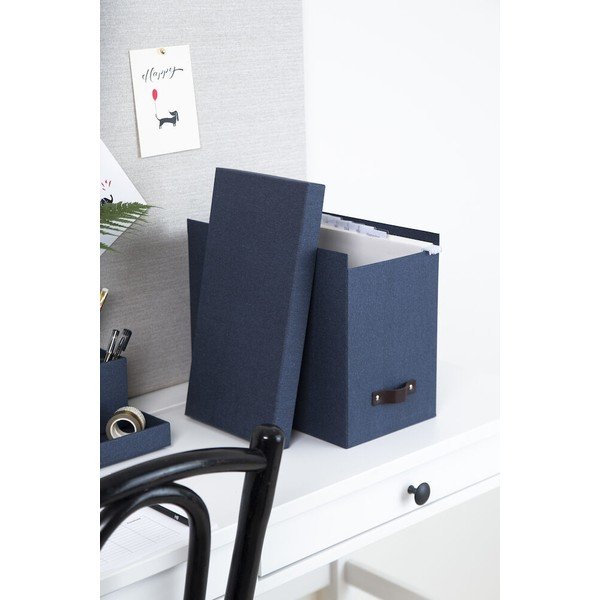 Картонен органайзер за документи Johan - Bigso Box of Sweden-image-3