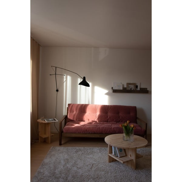 Розов разтегателен диван 205 cm Knob - Karup Design-image-1