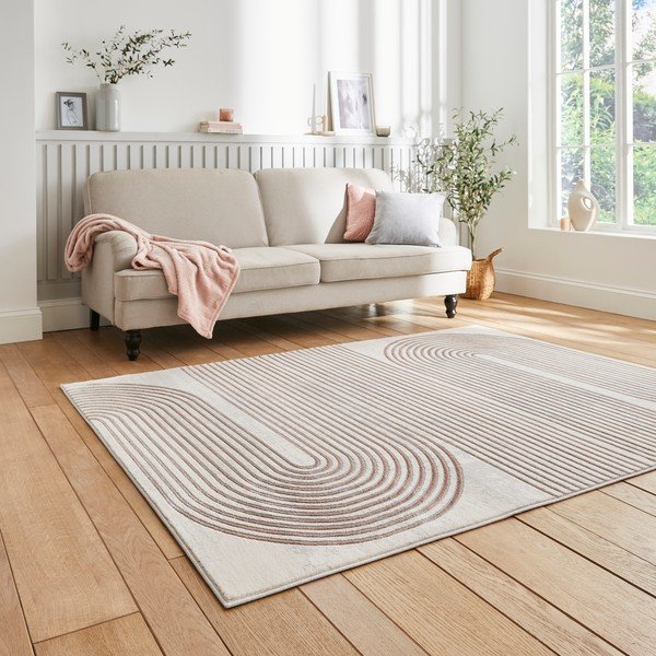 Kилим в светлосиво и розово 160x220 cm Apollo – Think Rugs-image-2