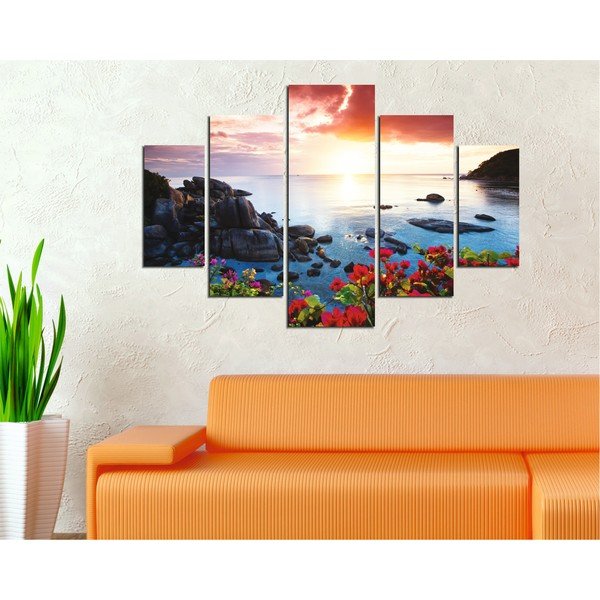 Картина за стена от 5 части Lake - Miracle-image-1