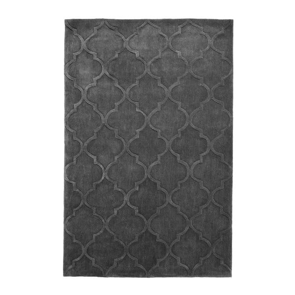 Uhlově černý koberec Think Rugs Hong Kong, 150 x 230 cm