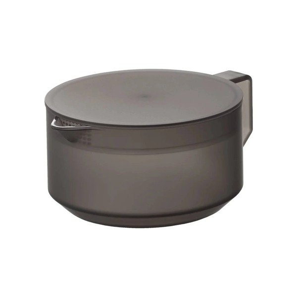 Черен пластмасов чайник с цедка 600 ml Tower – YAMAZAKI