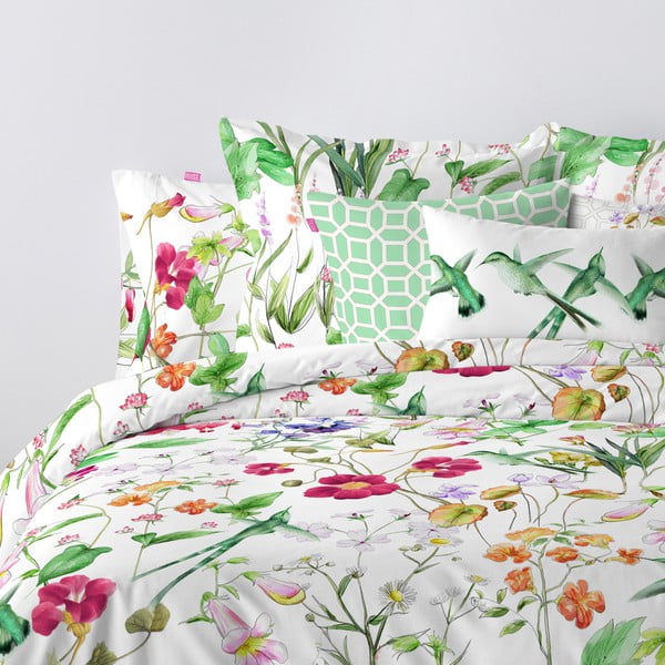 Комплект от 2 памучни калъфки за възглавници, 50 x 75 cm The Florist - Happy Friday Basic-image-2