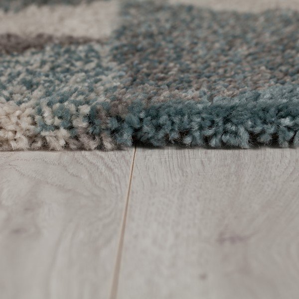 Синьо-сив килим , 60 x 230 cm Nuru - Flair Rugs-image-4