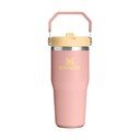 Прасковен  термос от неръждаема стомана 410 ml IceFlow™ Flip Straw 2.0 Tumbler Peach Rose – Stanley