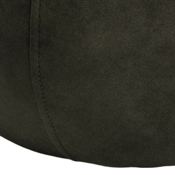 Маслиненозелен пуф от изкуствена кожа, 60 x 60 cm Mie - Actona-image-4