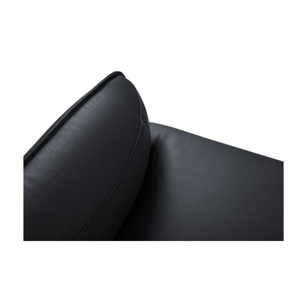 Син кожен диван , 175 x 90 cm Neso - Windsor & Co Sofas-image-1