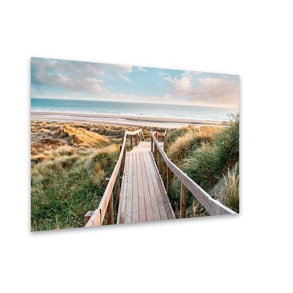 Картина върху стъкло , 70 x 100 cm Sunset - Styler-image-2
