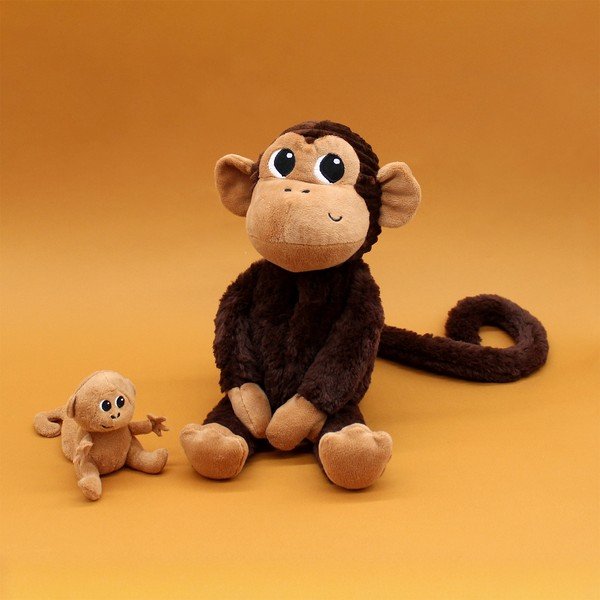 Плюшени играчки 2 бр. Ptipotos Zazou – Les Deglingos-image-1