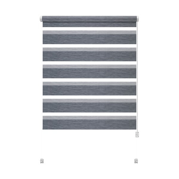 Сива ролетна щора ден и нощ 97x150 cm Zebra Natur – Gardinia