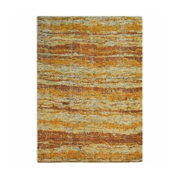 Červený vlněný koberec s viskózou The Rug Republic Wilfred, 230 x 160 cm