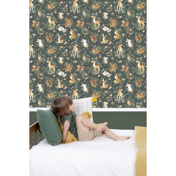 Детски тапет 10 м x 50 см Forest Friends - Lilipinso-image-1