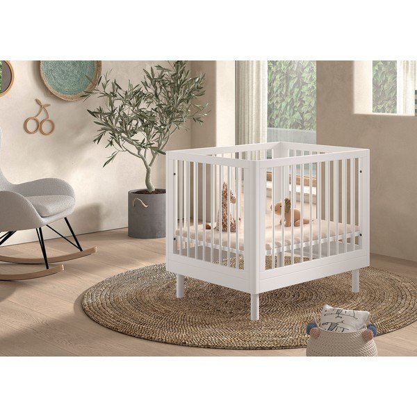 Бяла кошара за игра от масивен бук 95x75 cm Forrest – Vipack-image-1