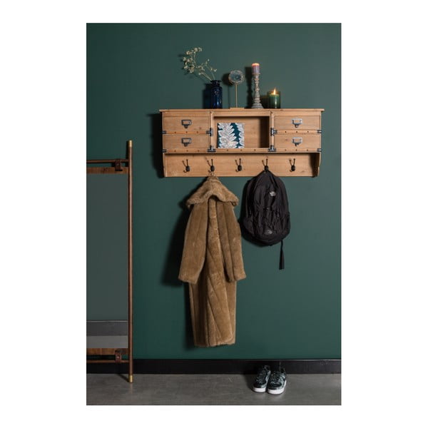 Месингово огледало Riva - Dutchbone-image-1