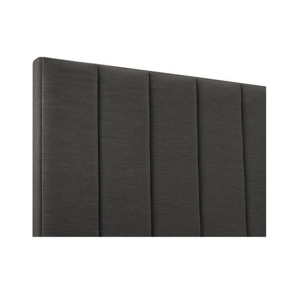 Антрацитна тапицирана табла 140x120 cm LA - Cosmopolitan Design-image-1