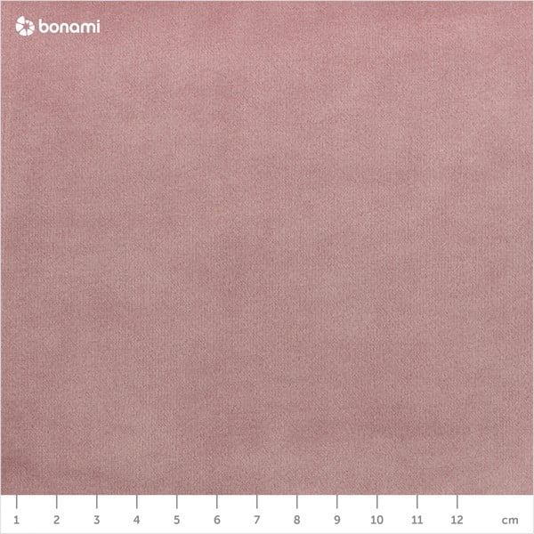 Светлорозов тапициран трапезен стол с подлакътници Lola – Actona-image-4