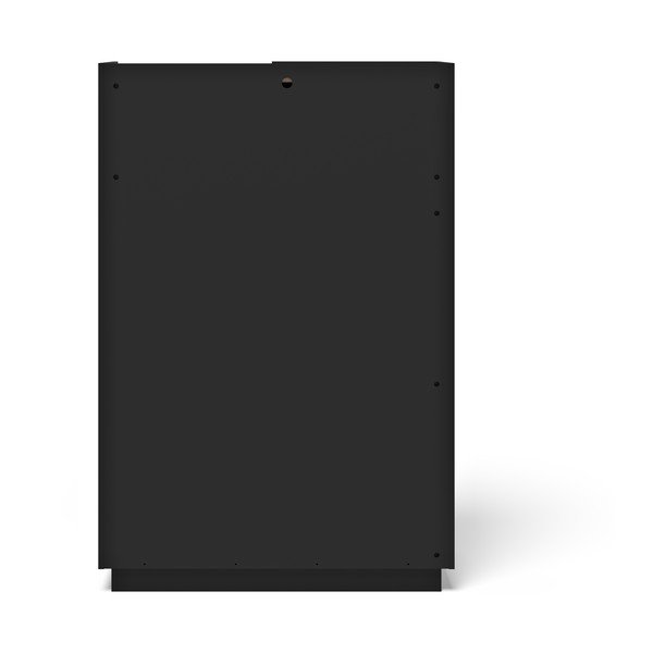 Кафяво-черен шкаф за книги от орех 180x83 cm Nina - TemaHome-image-3