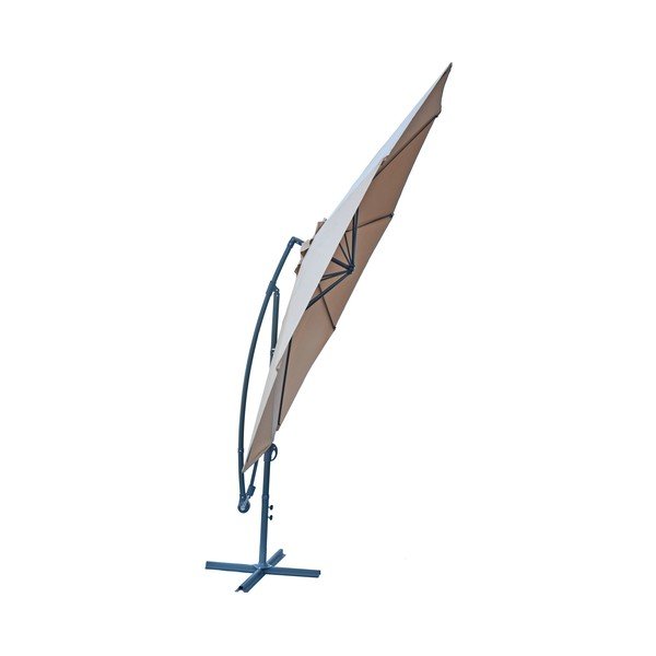Бежов чадър ø 350 cm - Rojaplast-image-2
