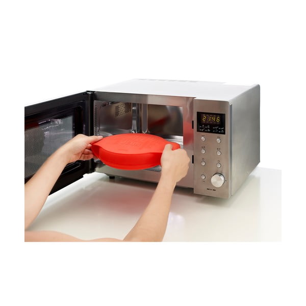 Червена силиконова форма за омлет Испански - Lékué-image-3