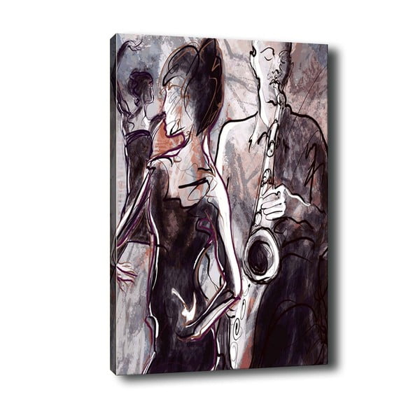 Картина Джаз, 40 x 60 cm Jazz Night - Tablo Center