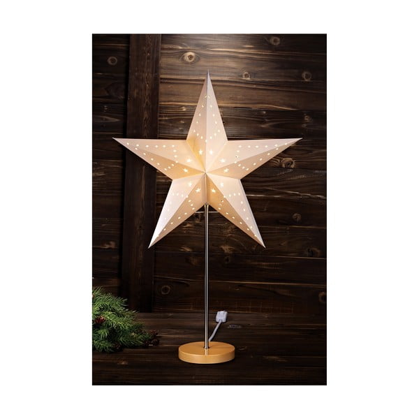 Бяла коледна светлинна украса Mikke – Markslöjd-image-1