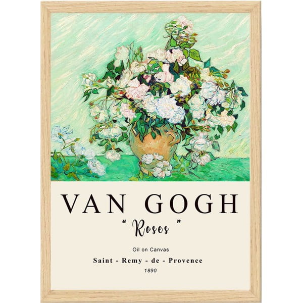 Плакат в рамка 35x45 cm Vincent Van Gogh - Wallity