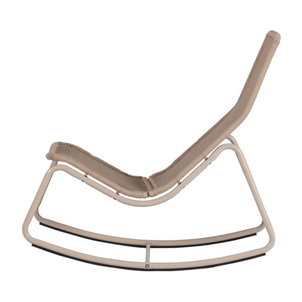 Бежов градински стол от изкуствен ратан Tom – WOOOD-image-3