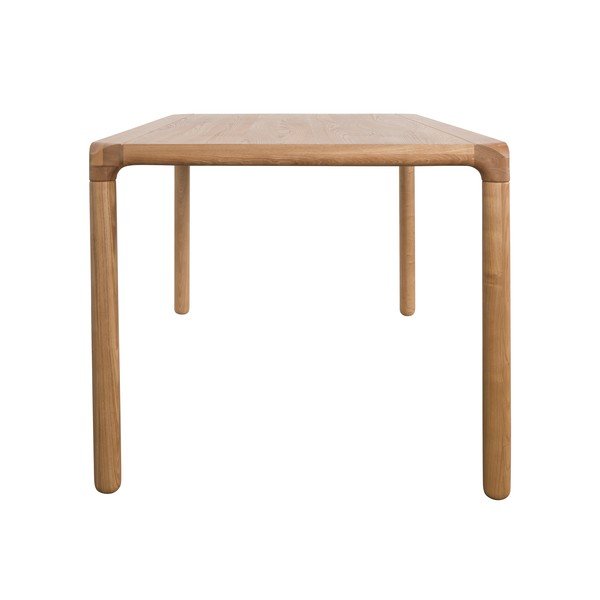 Трапезна маса от декор от дъб  90x160 cm Storm – Zuiver-image-3