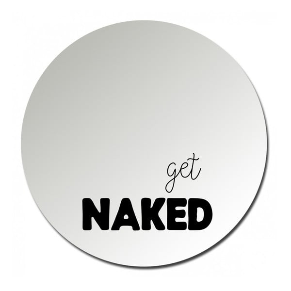 Стенно огледало ø 25 cm Get Naked - Little Nice Things