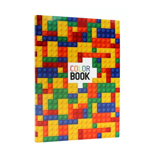 Цветна тетрадка с цветни страници A5 Color Book, 115 листа - Makenotes