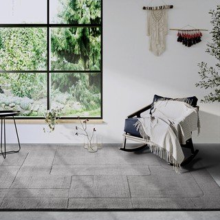 Сив ръчно изработен вълнен килим 190x280 cm Charlotte – Villeroy&Boch