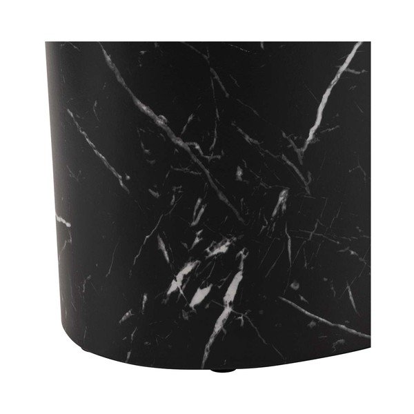 Черни масички за кафе в комплект от 2 в мраморен декор 48x33 cm Mice - Actona-image-1