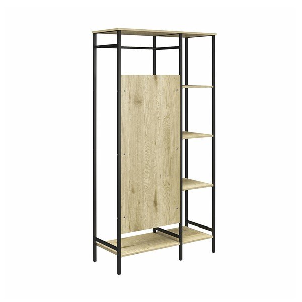 Гардероб от дъб 95x180 cm Modine - Støraa-image-4