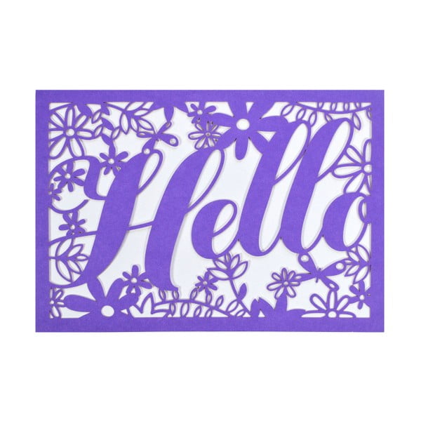 Sada 10 komplimentek s obálkami Portico Designs FOIL Floral Hello