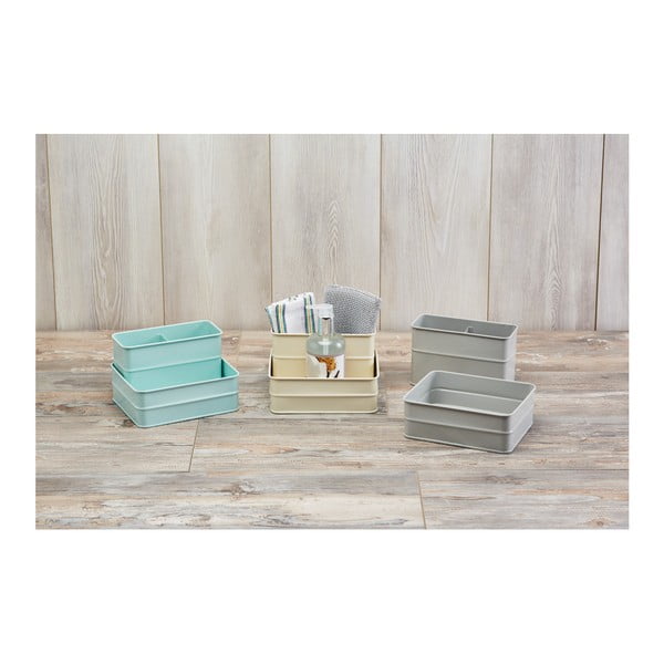 Сива стойка за гъби за миене Living Nostalgia - Kitchen Craft-image-1