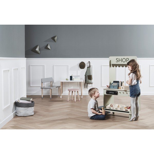 Дървен детски касов апарат Магазин Cashregister Play - Flexa-image-4