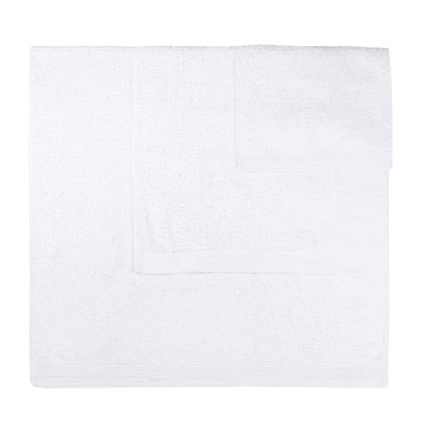 Sada 3 bílých ručníků Artex Delta