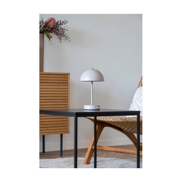 Кремава LED настолна лампа (височина 25 cm) Holt – House Nordic-image-2