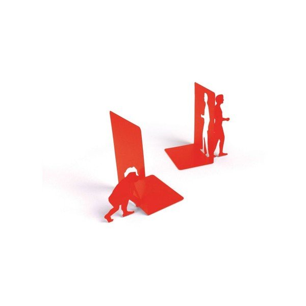 Zarážky na knížky Evolution Red-image-1