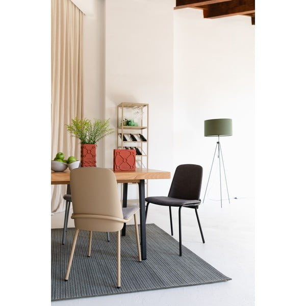 Тъмносиви трапезни столове в комплект от 2 броя Clip - Zuiver-image-1