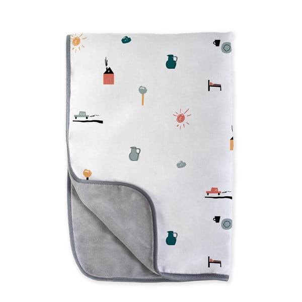 Бебешко одеяло , 70 x 130 cm City - Querido Bestiario