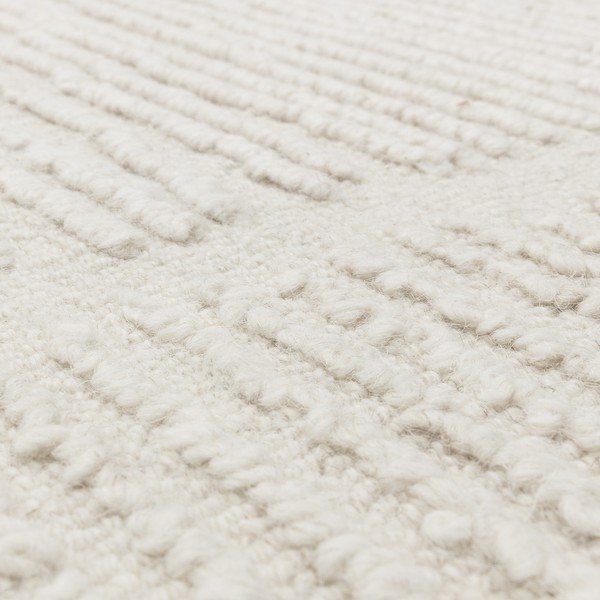 Ръчно изработен вълнен килим в цвят слонова кост 120x170 cm Zennith Column – Asiatic Carpets-image-3