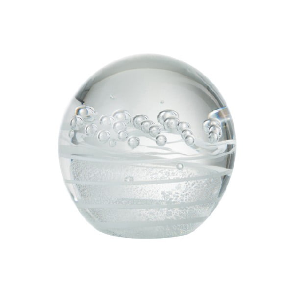 Paperwei Bubble декоративна стъклена топка, ⌀ 8 cm - J-Line