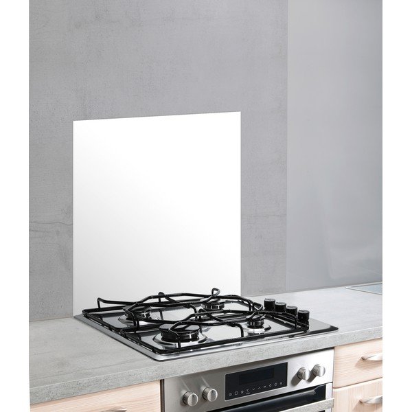 Стъклен протектор за стена зад печка в бял цвят , 70 x 60 cm - Wenko-image-2