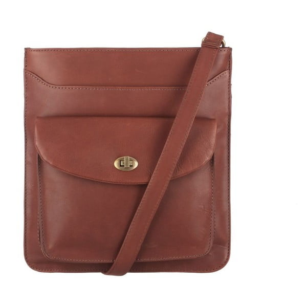 Kožená taška Lilia Cognac Cross-Body